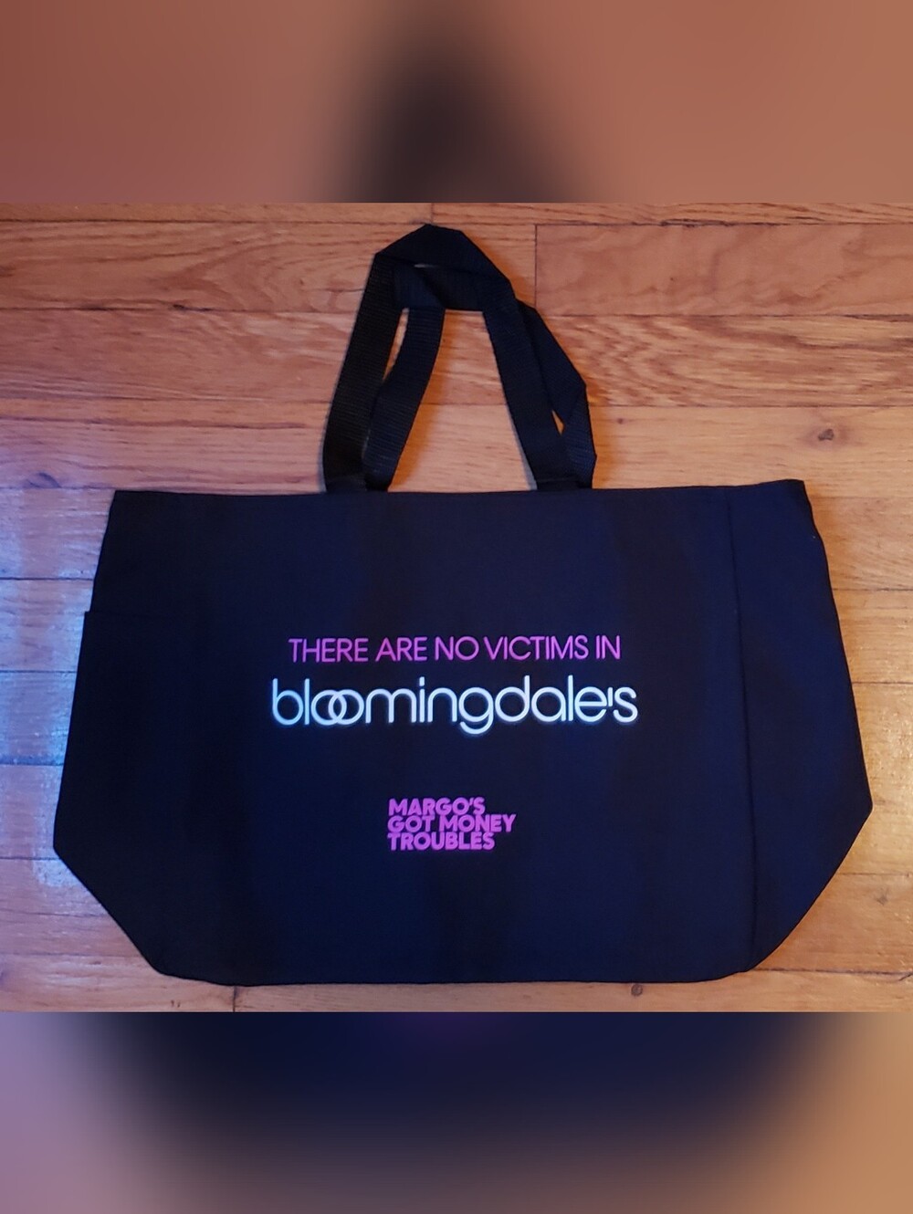 NEW NYC Bloomingdale's Tote Bag Margo's Got Money Troubles Apple TV Show Promo